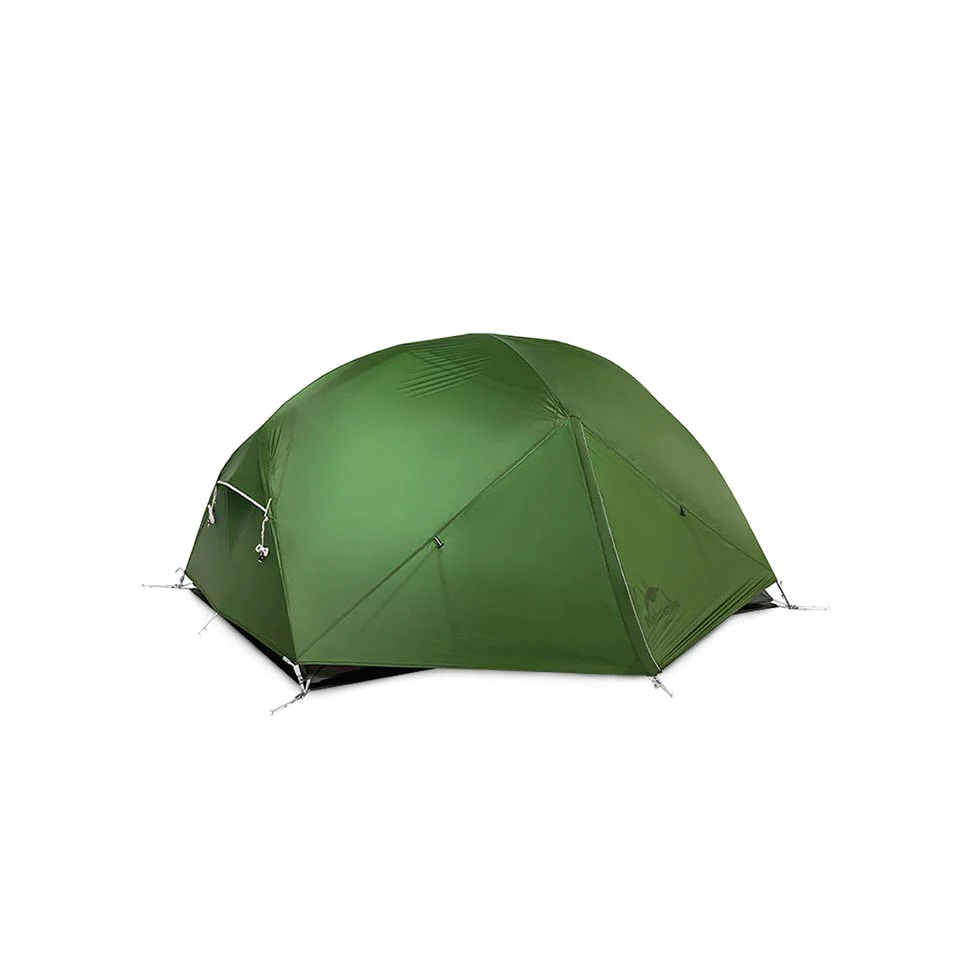 Палатка Naturehike Mongar NH17T007-M, 210T двуместная сверхлегкая зеленый, 6927595767658