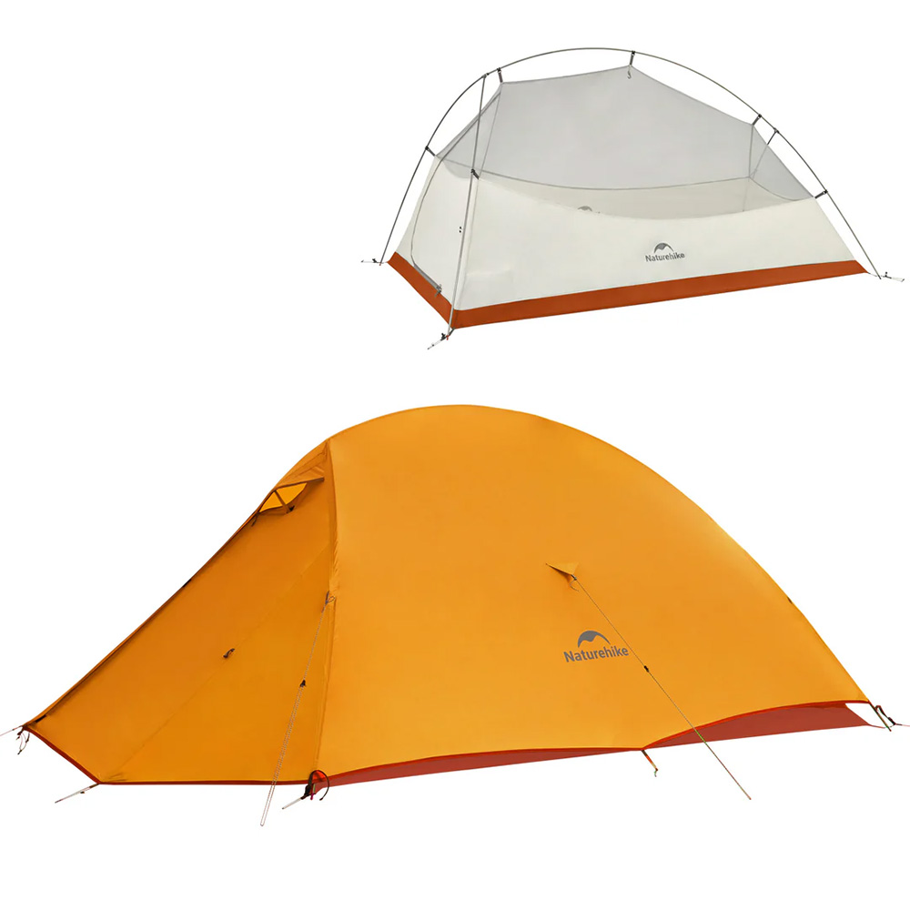 Палатка Naturehike Cloud up Base CNK2450WS032 двухместная оранжевый